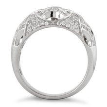 Load image into Gallery viewer, Silver Cubic Zirconia Ring
