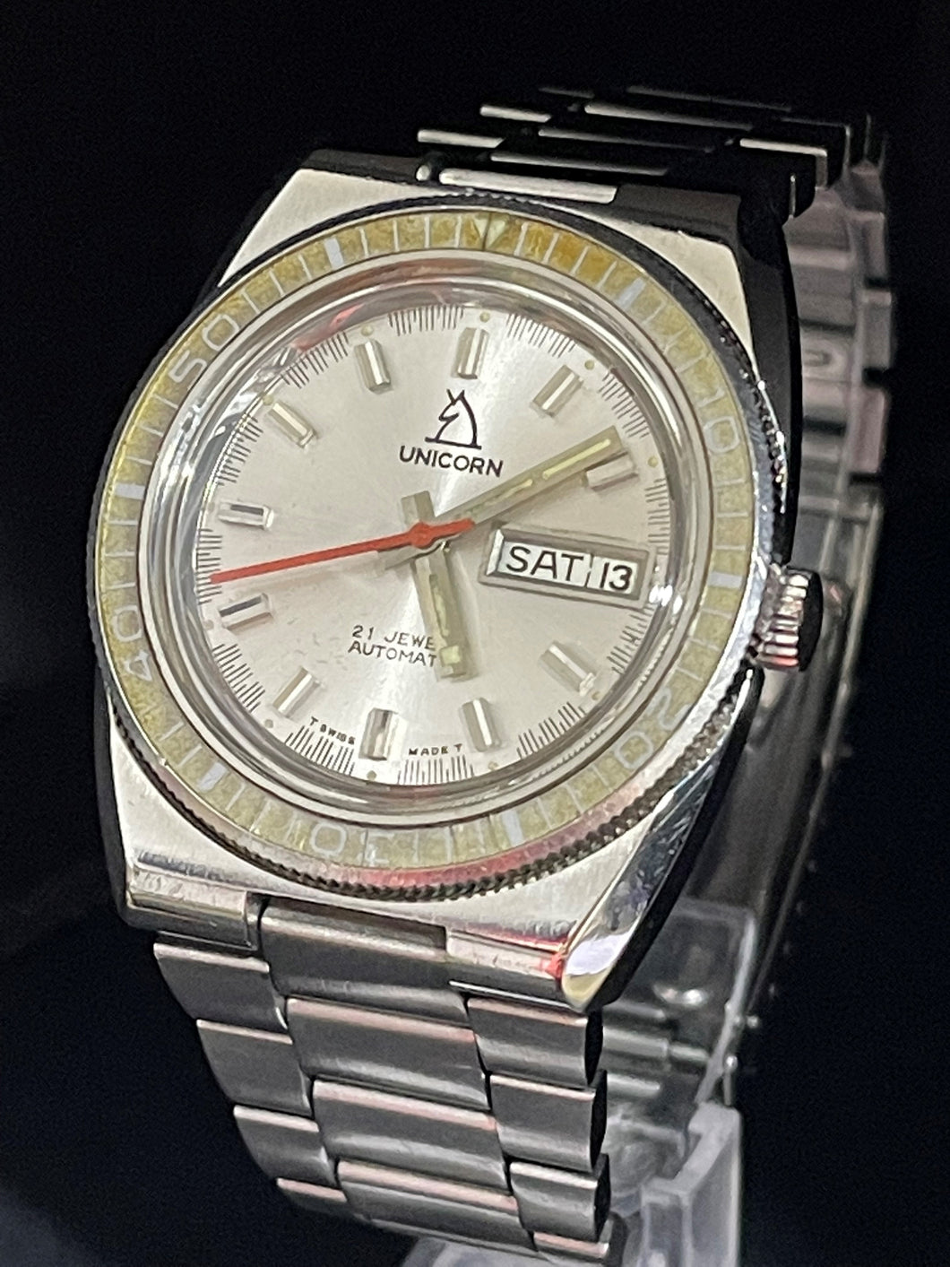 Preowned Vintage Unicorn Wrist Watch